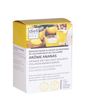 Bebida Piña rica en proteínas