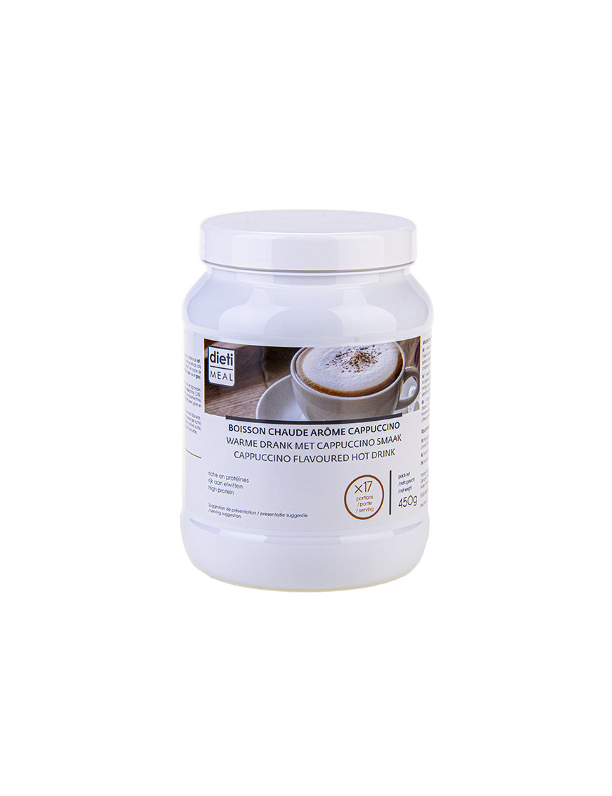 Bebida proteica sabor capuchino 