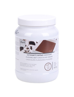 Crema de chocolate rica en proteínas. Bote 450 g
