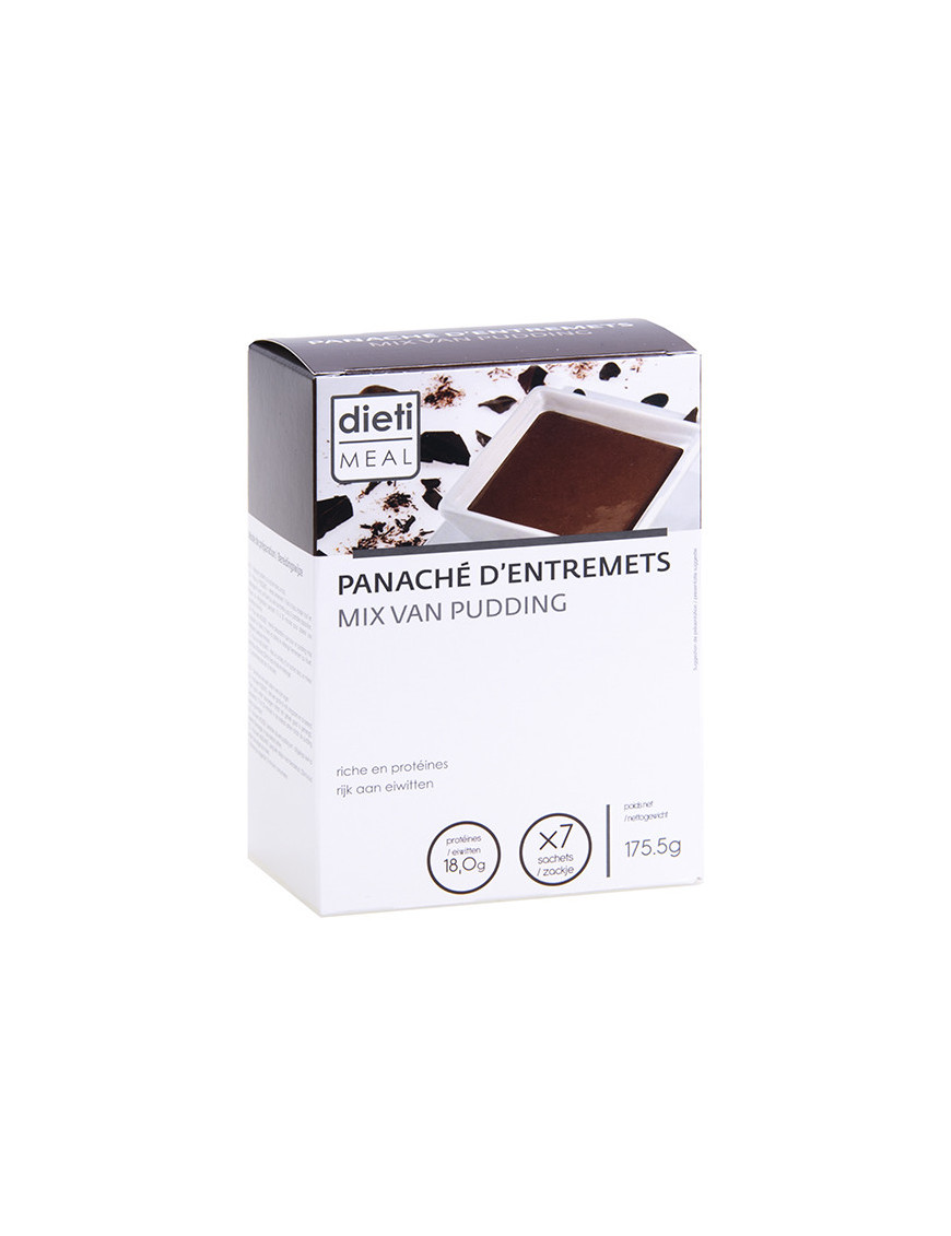Surtido de 7 postres proteicos