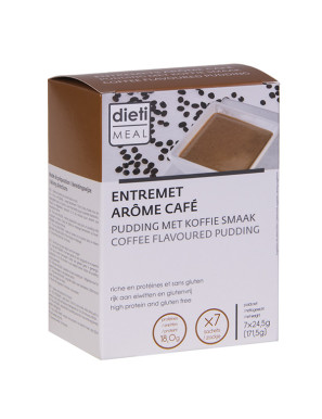 7 Natillas proteicas de café