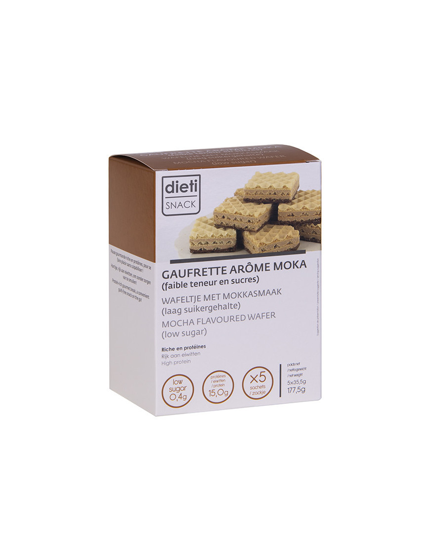 Gofres de proteínas wafer de Café