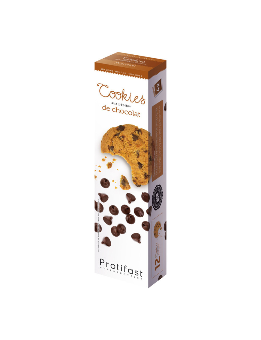Galletas proteicas con pepitas de chocolate