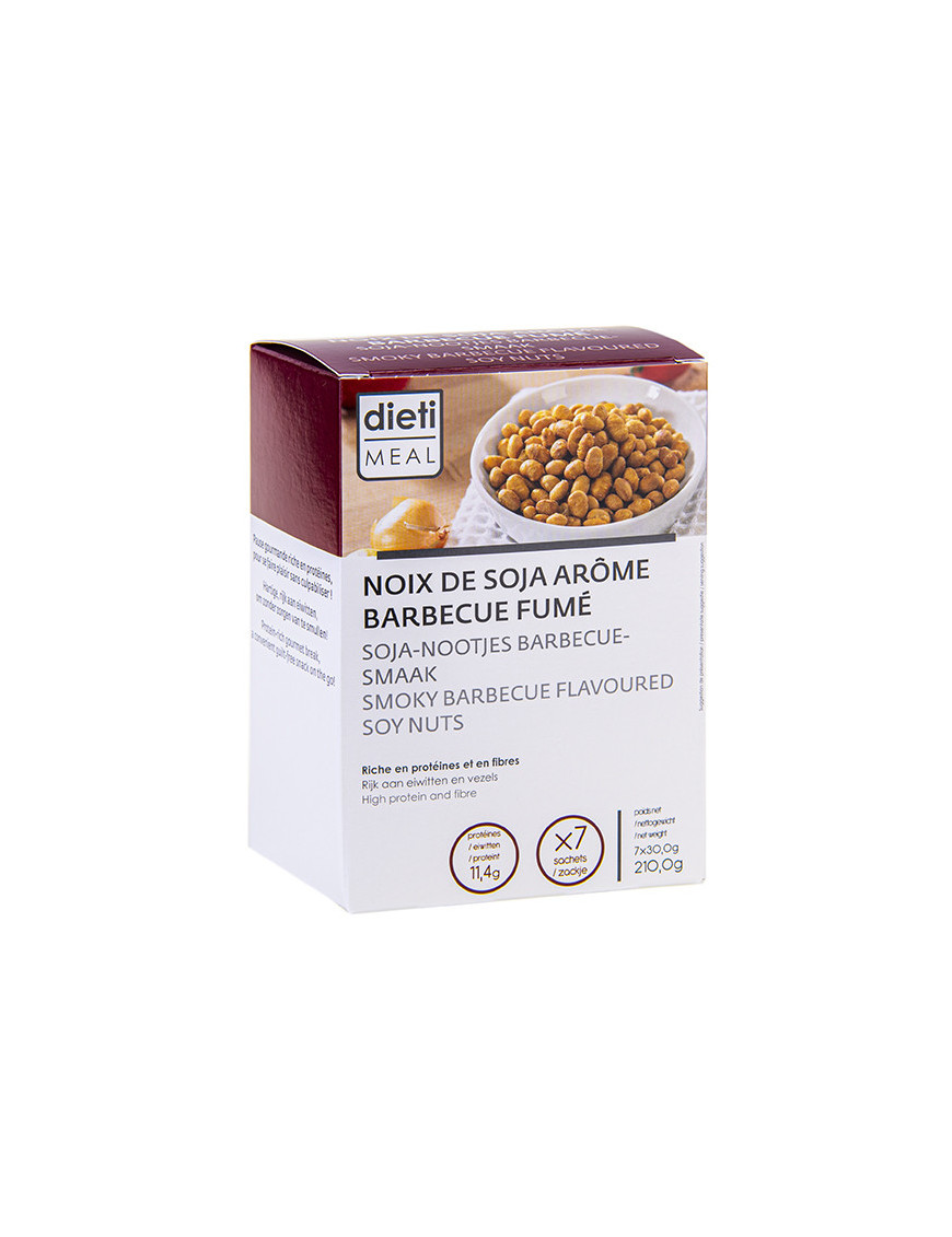 Nueces de soja a la barbacoa