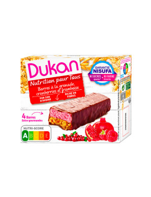 Dukan 4 barritas con frutos rojos