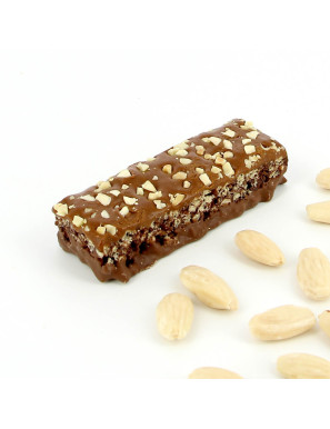 Barrita proteica crujiente doble chocolate