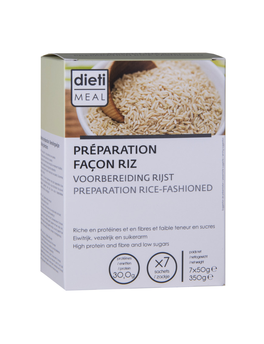 Arroz proteico Dietimeal