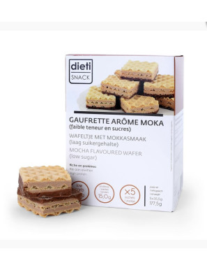 Dietisnack wafer de café - Gofres proteicos a partir de la Fase 1