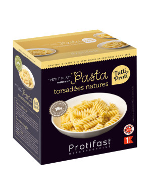 Dietimeal pasta fusilli con alto contenido de proteínas Caja 5 sobres