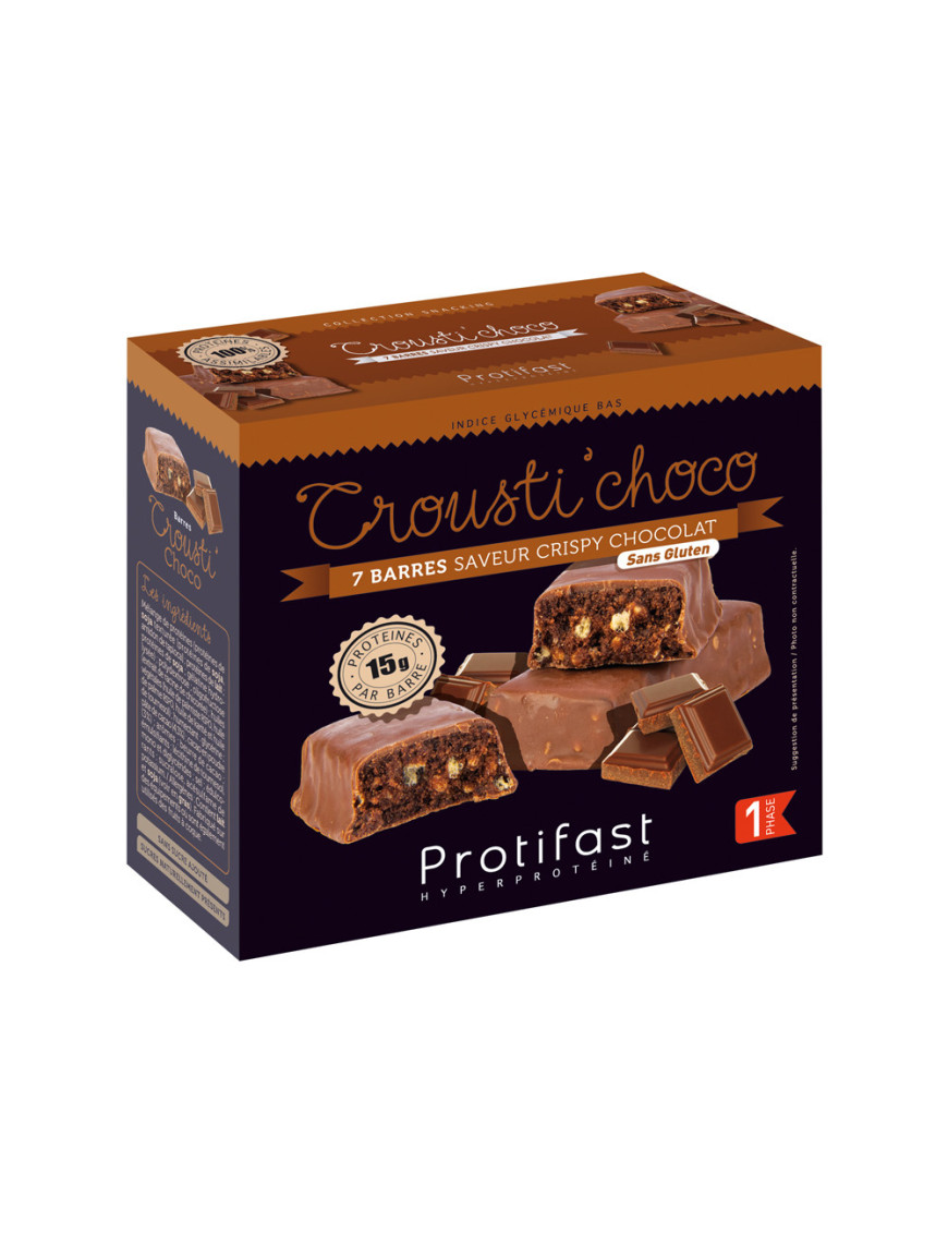 Protifast barrita proteica crujiente de chocolate