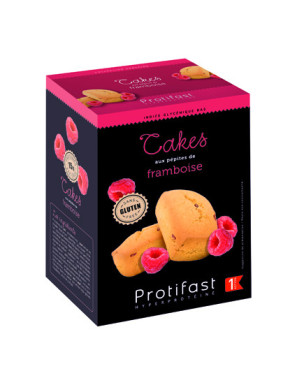 Cake proteico de frambuesa