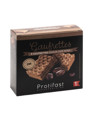 Gofres de proteínas sabor de Café