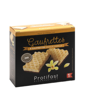 Gofres de proteínas sabor vainilla