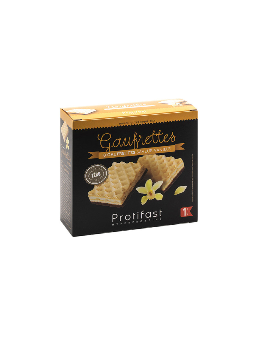 Gofres de proteínas sabor vainilla