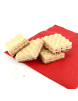 Gofres proteicos sabor chocolate blanco y frambuesa Gofres proteicos sabor chocolate blanco y frambuesa