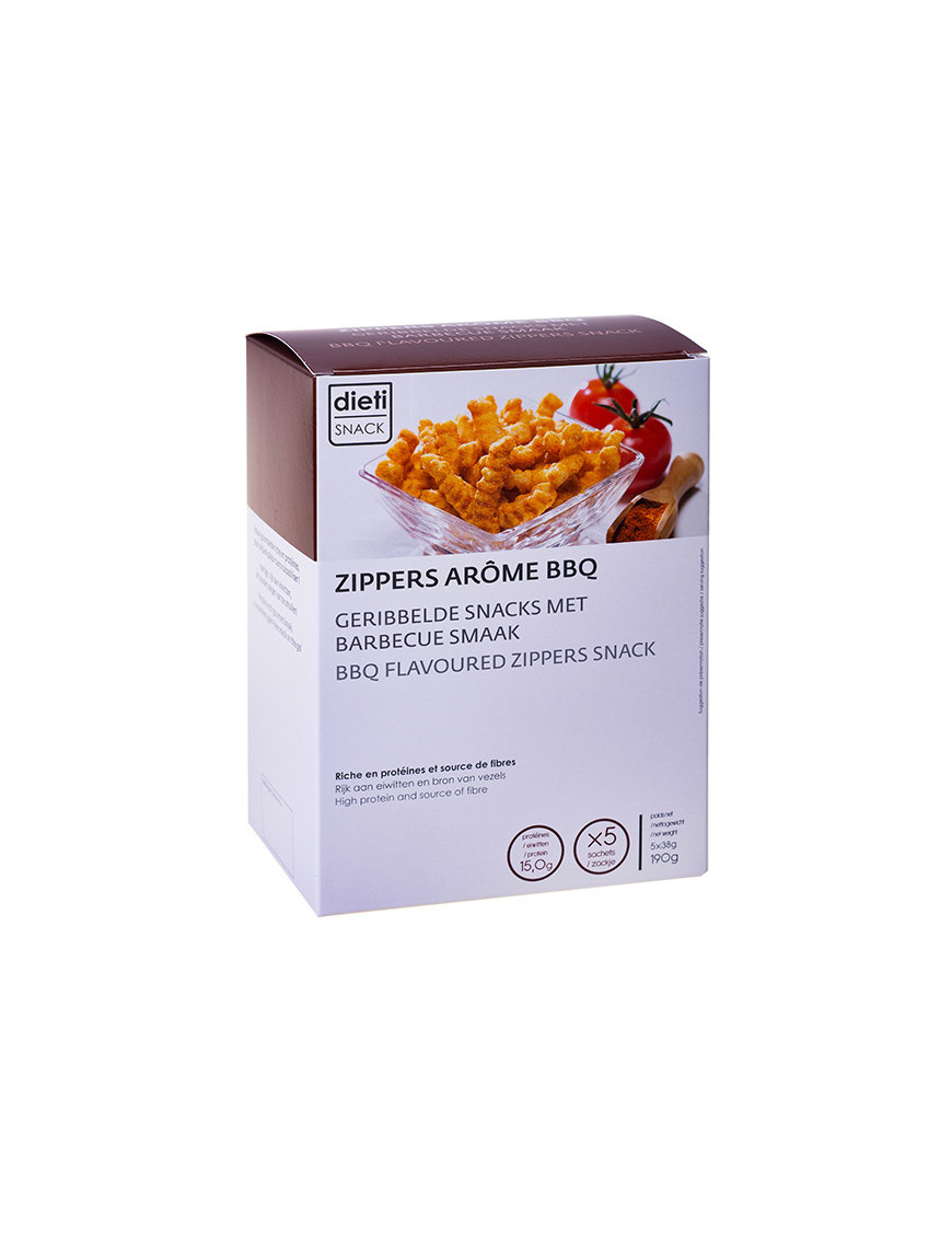 Zippers crujientes sabor Barbacoa