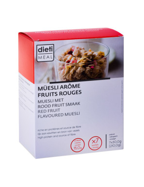 Muesli con frutos rojos