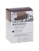 Brownie de chocolate con pepitas de cacao